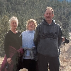 Denise loved walking in the national forest with her dogs.