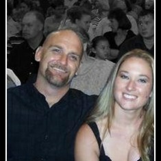 Dennis's son Don and daughter Brandi. Great photo!