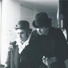 Dennis and Frank Canino in 'Waiting for Godot'.
