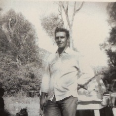 Dennis, taken at a family reunion, mid 60's