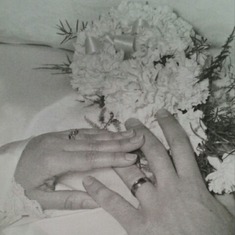 First Wedding Dec. 7, 1957