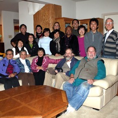 Akiko and Dennis with Millbrae Lighthouse members - 2010