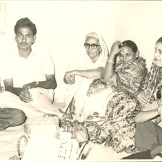 Ammaji at a ceremony -- Lucknow?
