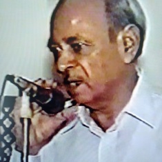 Sukumar Tauji as Host at Babaji's 100th Birthday, Smarika Vimochan