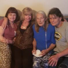 Me and Johnny, Mom, Angie 