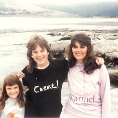 Diana, Monica and Michele in Carmel
