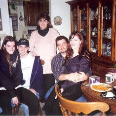 Diana with Monica and Toby, and Michele and Kevin