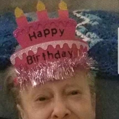This was her 86th. Birthday 2021.