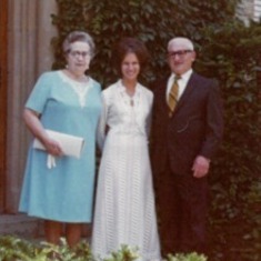 Diane on her Wedding Day 1972
