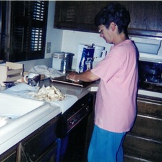 Diane in her Kitchen