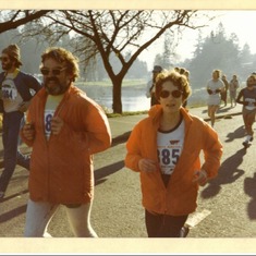Diane at the Seattle Marathon