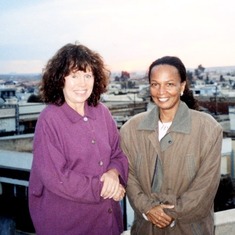Visiting Diane in Eritrea.