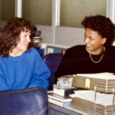 In our old UN office, GA-56, ca.  1980
