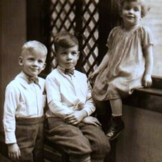 Dick, Ed and Betty circa 1927