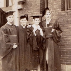 Graduation from University of Redlands - 1953