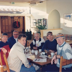 The Guys - John Junge, Dave Stubbs, Roland Baugh, Phil Colbourne, Joe Warren and Dick.