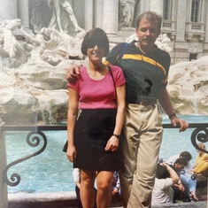 Trevi fountain, 21 days in May, 1993