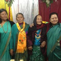 Daughters: Santu Maya, Maya and Obi Gurung