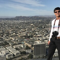 on top of LA