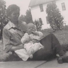 Mom's grandmother, and the only picture we have of mom as a baby. The first ten pictures are in Libertyville, Illinois.