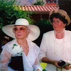Dolores and Marvel @ Joan and Ed's Wedding 1994 Palm Springs
