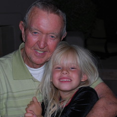 Don with granddaughter, Caitlyn in May 2010.