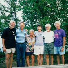 Don and his siblings:  Fritz, Don, Lois, Ruth, Paul, and Norm
