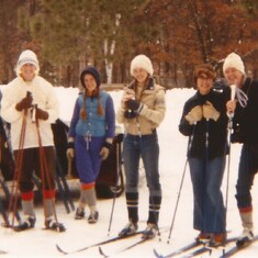 Cross country skiing 1980