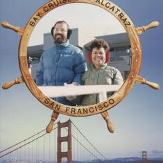 An excursion to Alcatraz Island  12-1990