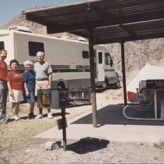 Met Mom and Dad Ford at Big Bend National Park.  Wonderful time! 3-1993