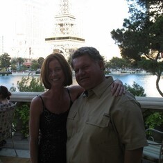 Don and Jen at Fontana Bar in Bellagio Vegas hotel.  Don would always take me there and In-n-Out burger since he knew those were my two favorites when visiting Vegas.  Such a great guy!