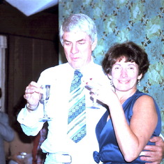 Wedding reception, Don and Mary Lou