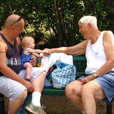 nice time with Grandpa