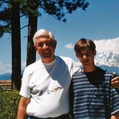 Josh with Grandpa