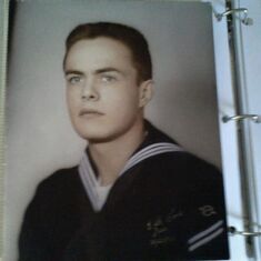 Dad's time in the Navy.