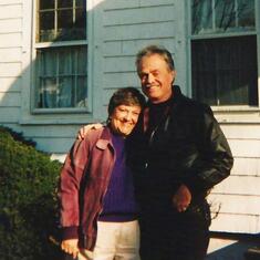 Sister Nancy and Dad in CT.