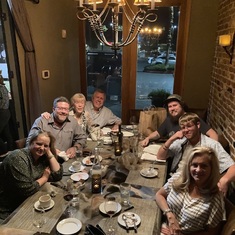 Dinner with your family for Jeff’s 60th Birthday 
