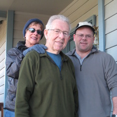 Don, Roslyn and Jesse in 2010.