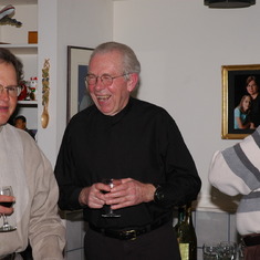Don and Rick Berlet sharing a good laugh.