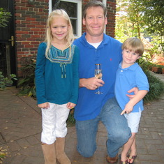 Don's nephew, Bo Parker, and his children, Ella Katherine and Harrison.