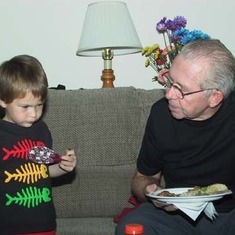 Don and our son Gabe in October 2002.
