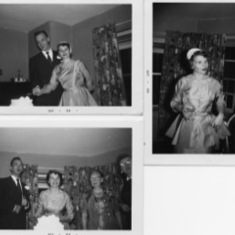 Wedding photos October 26, 1955, Washington D.C.
