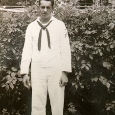 Dad in Navy uniform