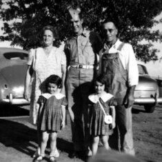 Don with his parents Barbara and Joseph Sindelar and sisters Ruth and Linda.