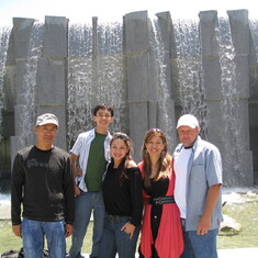 Family Day at Yerba Buena Gardens, MLK Monument, May 2008