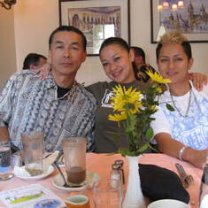 Father's Day with Larissa & Aileen, 2008