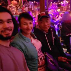 Dad, Tanya and Brandon, Las Vegas 2018