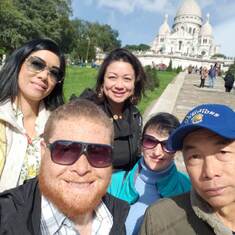 Sacre-Coeur Basillica Family Trip to Paris, Sept 2019