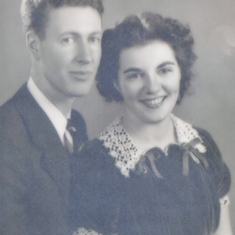 Don and Irene Ross, early marriage