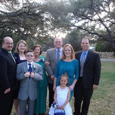 At Mikey's wedding (Mar 2013)